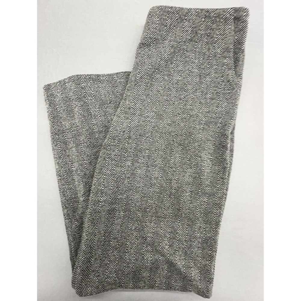 Express Pants XS Gray Herringbone Stretch Pockets Mid Rise Dressy Career